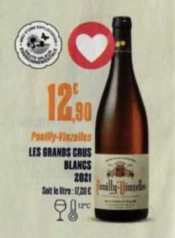 pouilly-vinzelles les grands crus blancs 2021