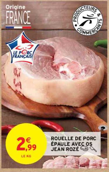 rouelle de porc épaule avec os jean rozé
