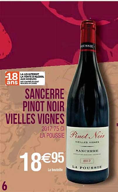 sancerre pinot noir vielles vignes