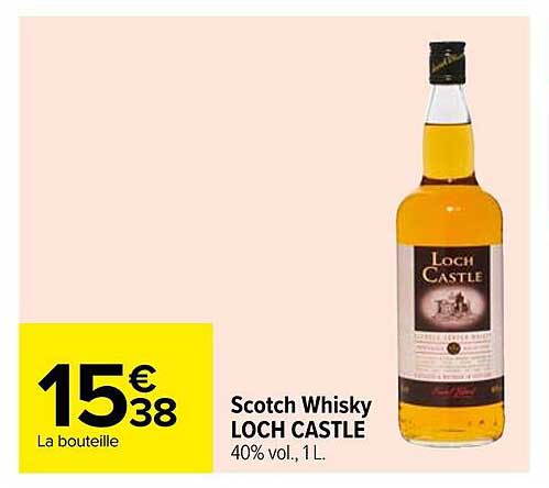 scotch whisky loch castle
