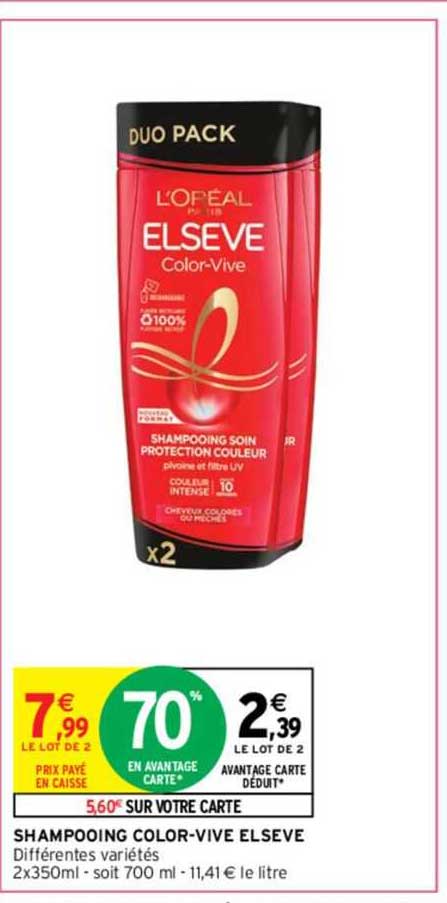 shampooing color-vive elseve