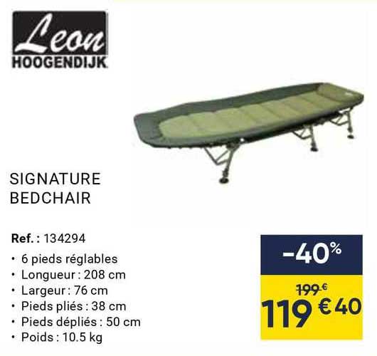 signature bedchair leon hoogendijk