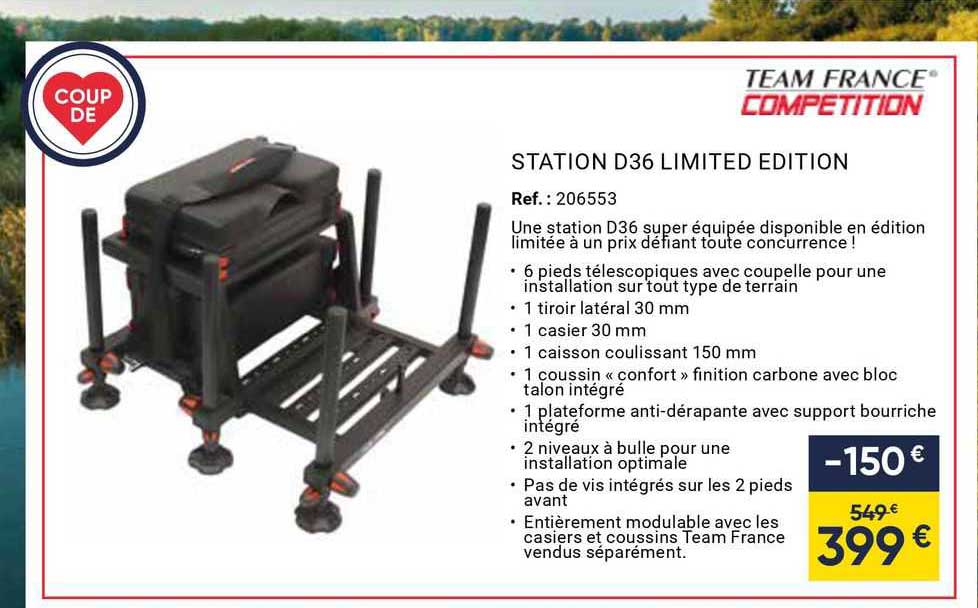station d36 limited edition team france competition