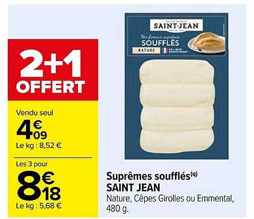 suprêmes soufflés saint jean
