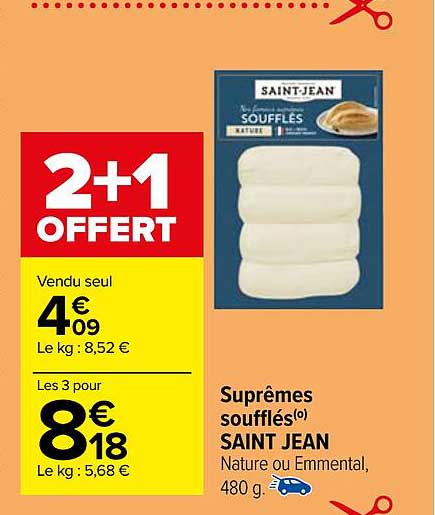 suprêmes soufflés saint jean