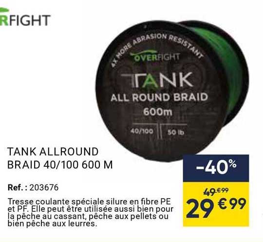 tank allround braid 40/100 600 m