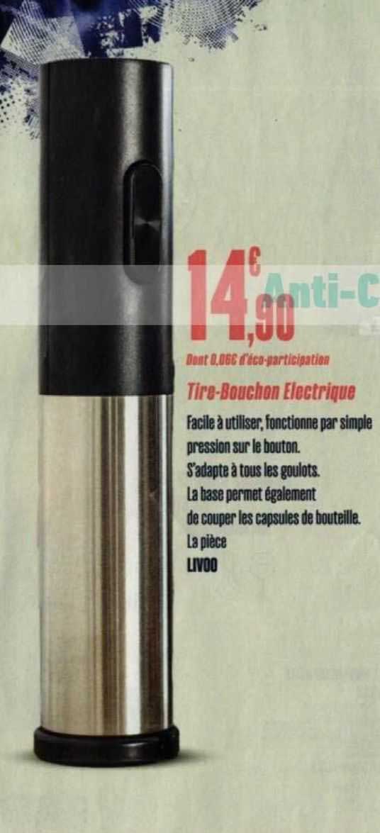tire-bouchon électrique