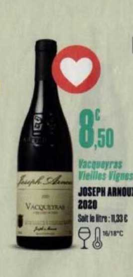 vacqueyras vieilles vignes joseph arnoux 2020