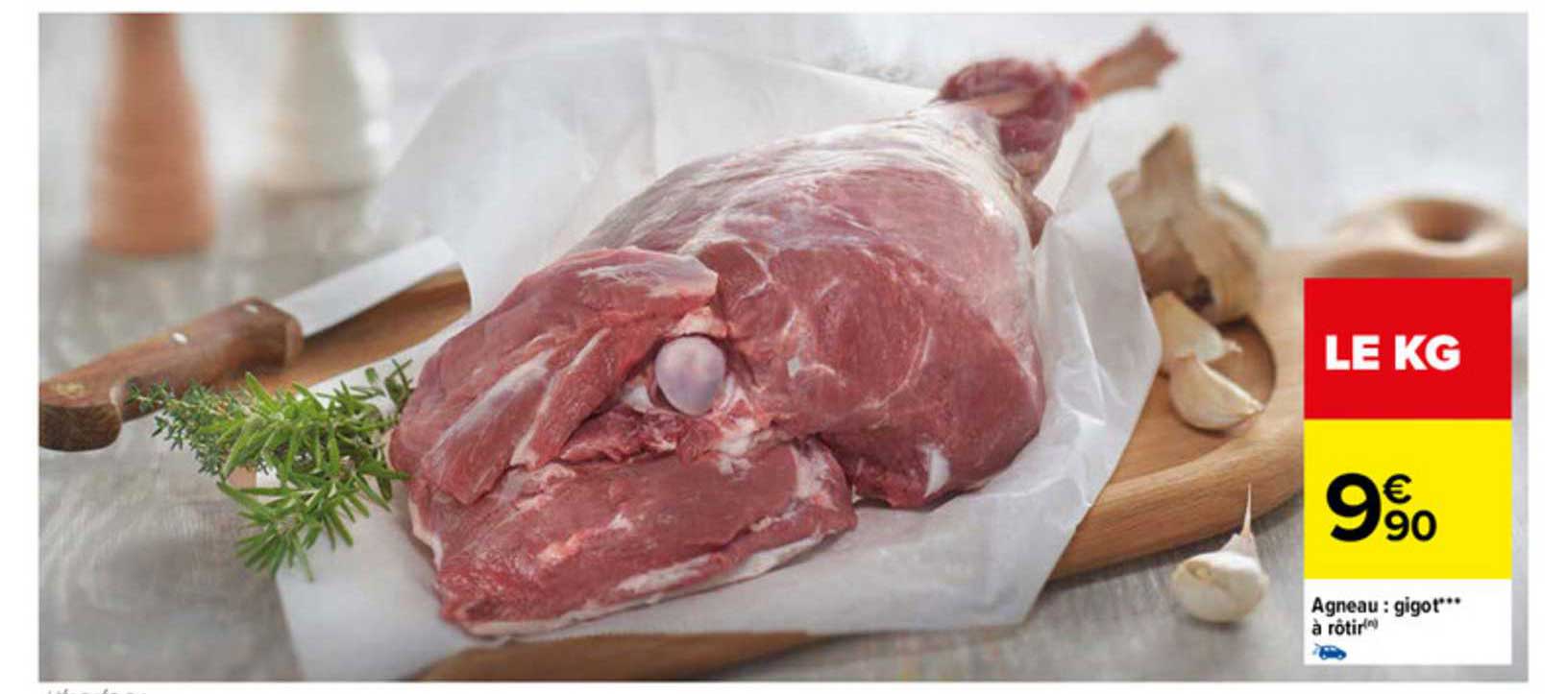 Agneau : Gigot à Rôtir