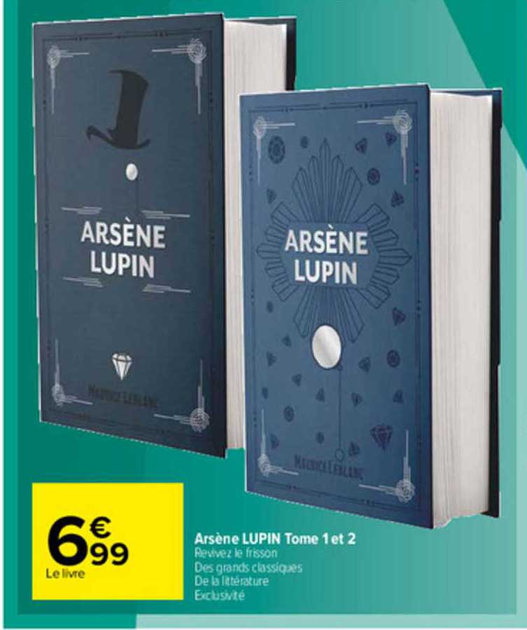 arsène lupin tome 1 et 2