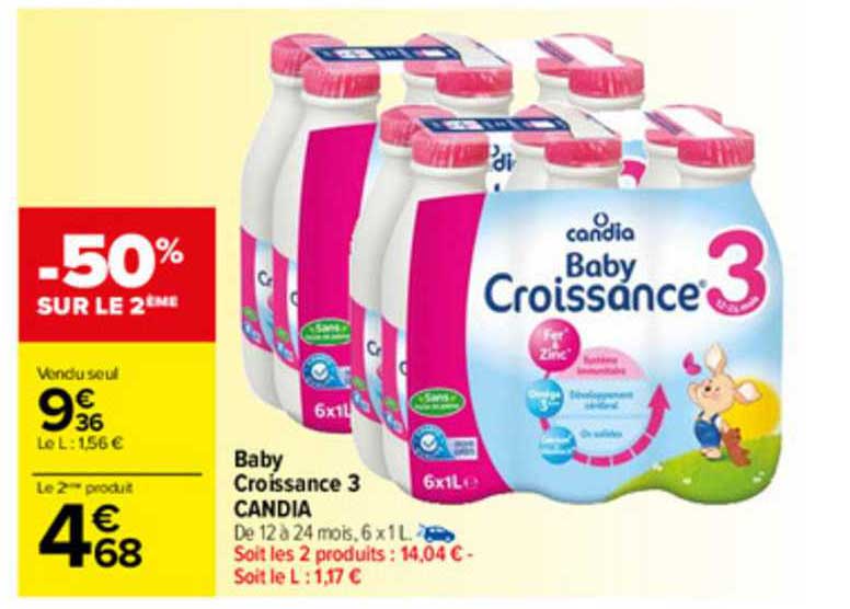 Baby Croissance 3 Candia