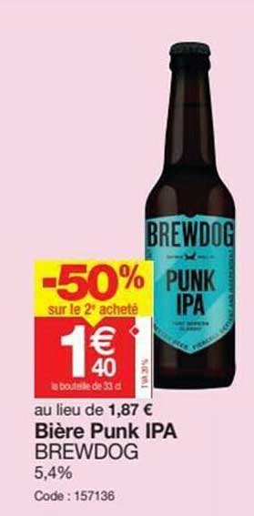 bière punk ipa brewdog
