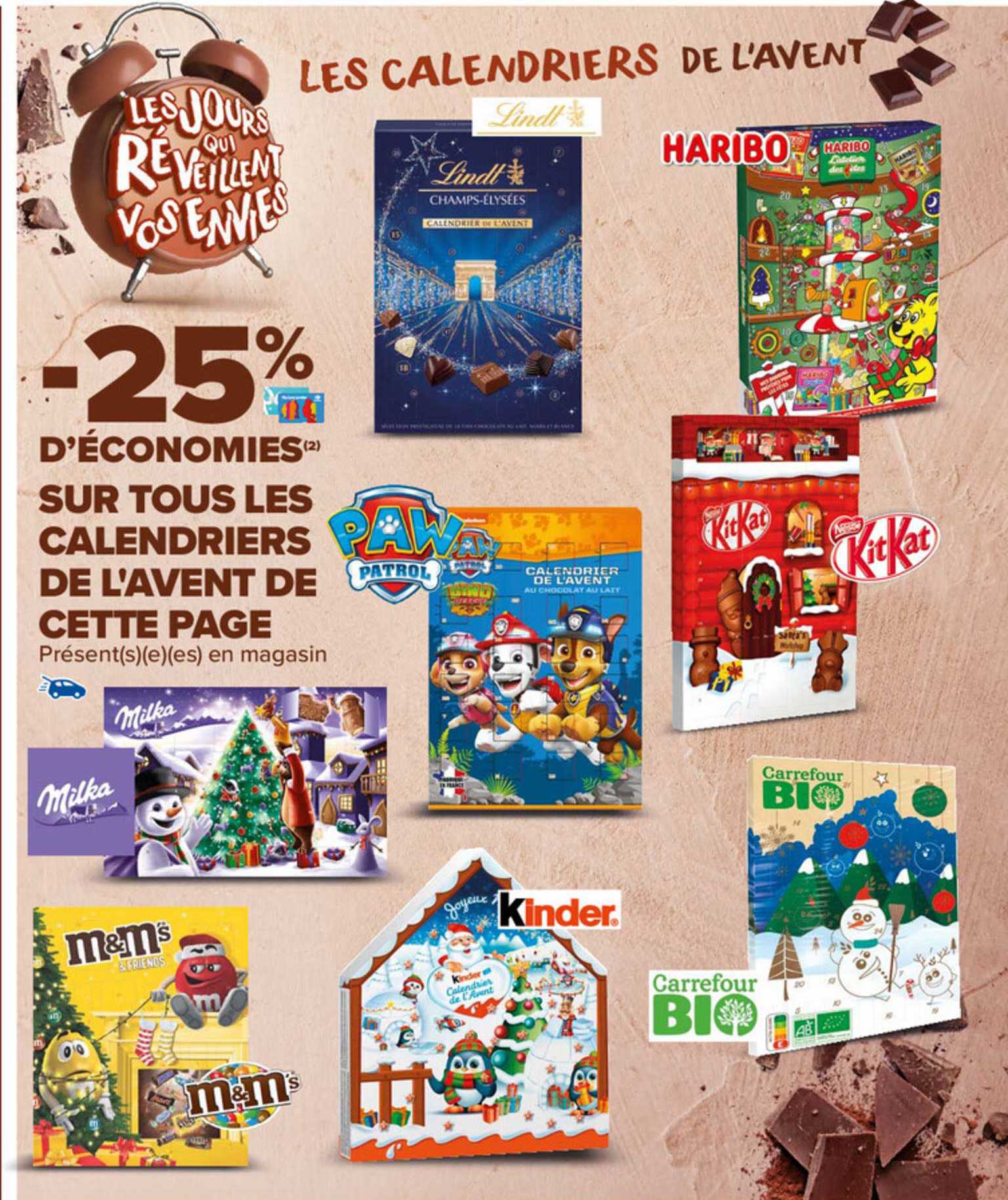 calendrier de l'avent