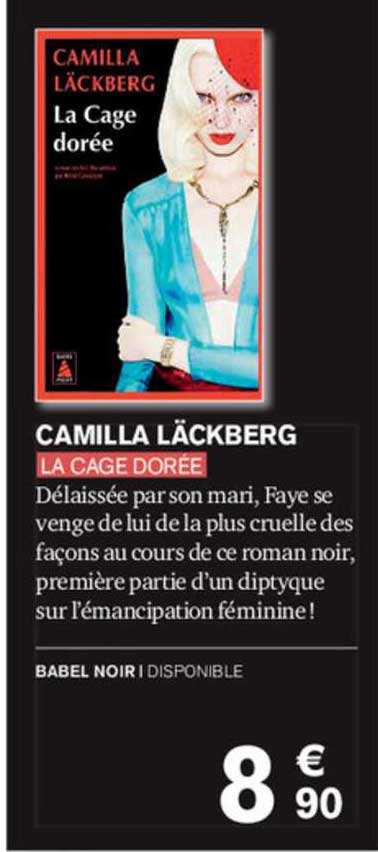 camilla läckberg - la cage dorée