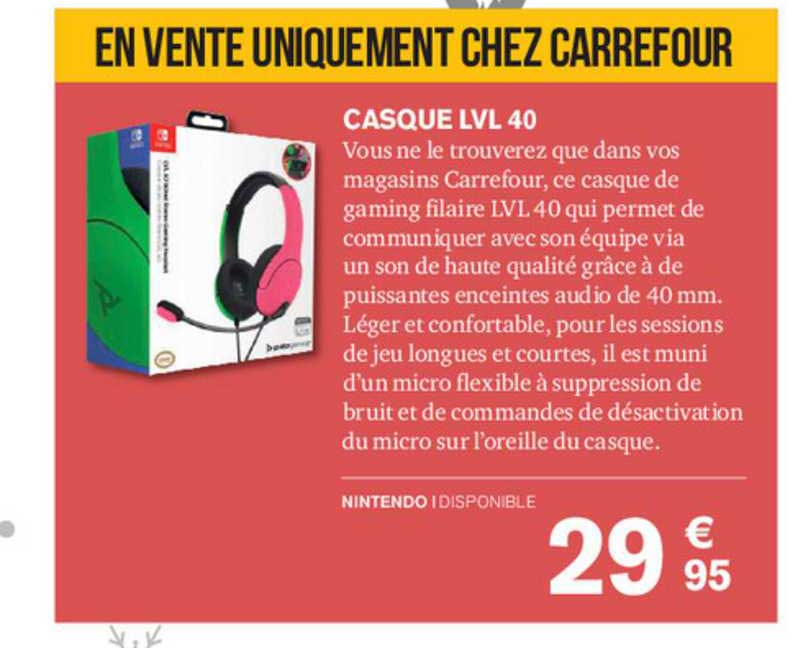 casque lvl 40