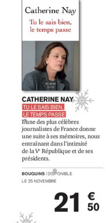 catherine nay - tu le sais bien, le temps passe