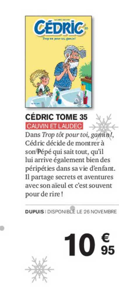 cédric tome 35 cauvin et laudec