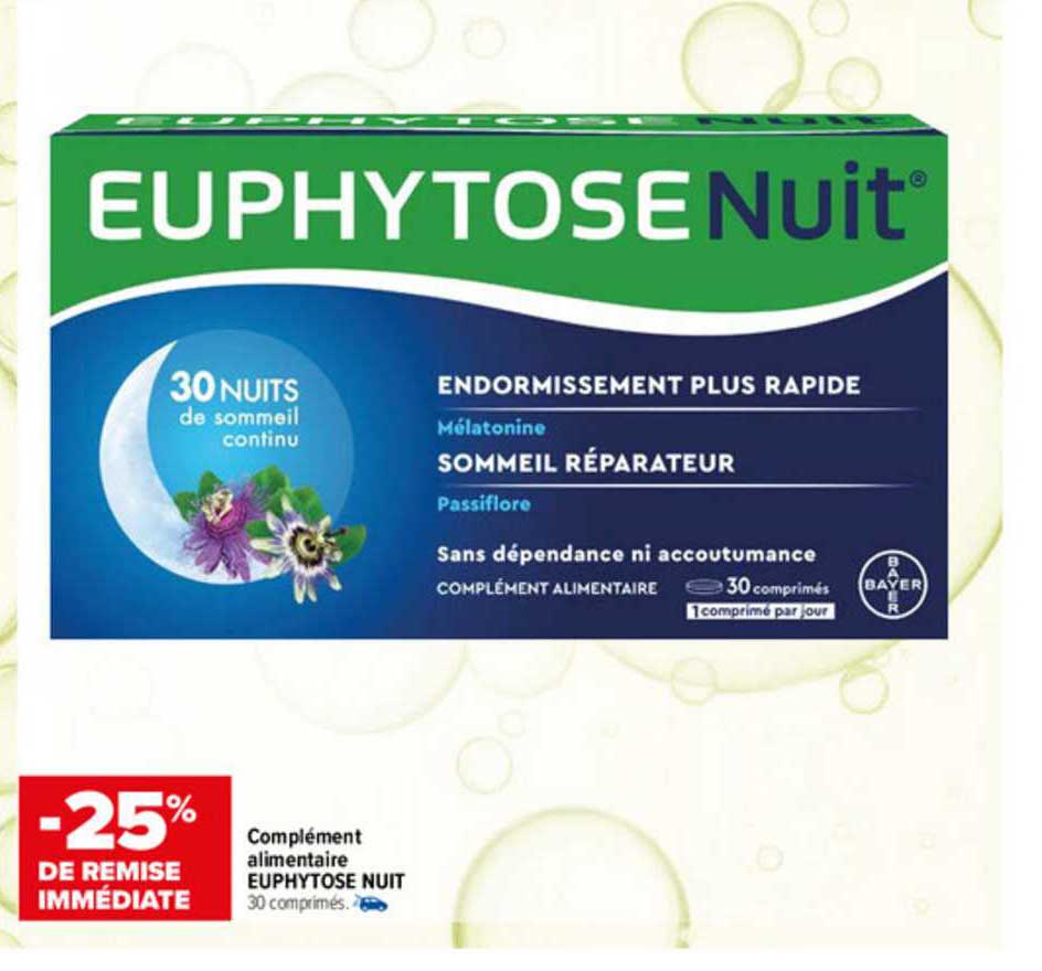 complément alimentaire euphytose nuit