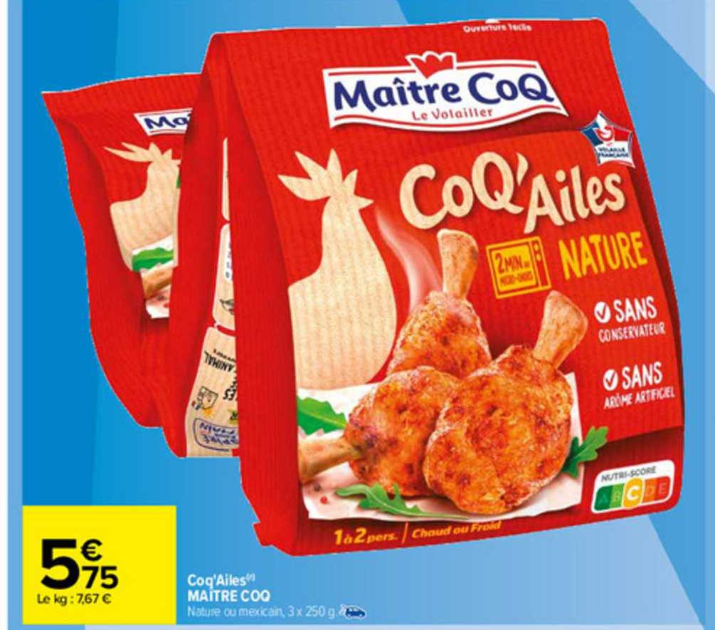 coq'ailes maître coq