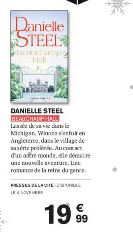 danielle steel beauchamp hall