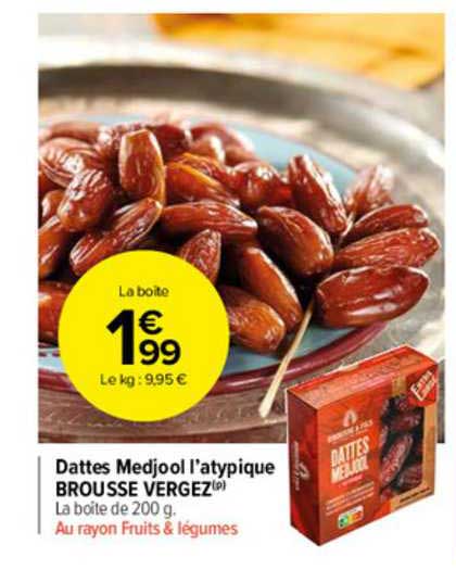 dattes medjool l'atypique brousse vergez