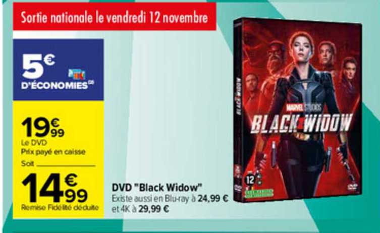 dvd "black widow"