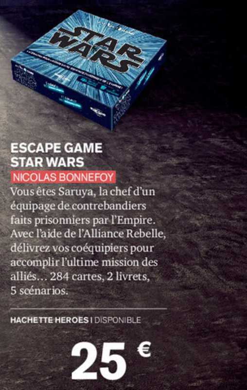 Escape Game Star Wars - Nicolas Bonnefoy