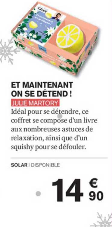 et maintenant on se détend ! julie martory