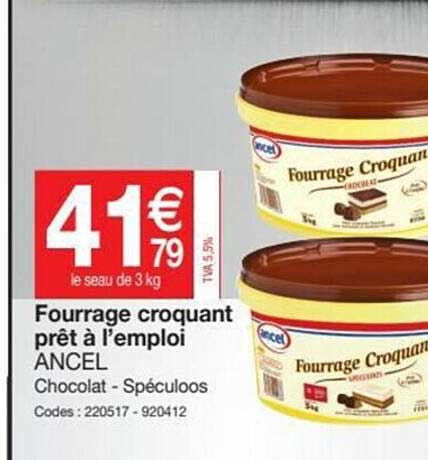 Fourrage Croquant Prêt à L'emploi Ancel