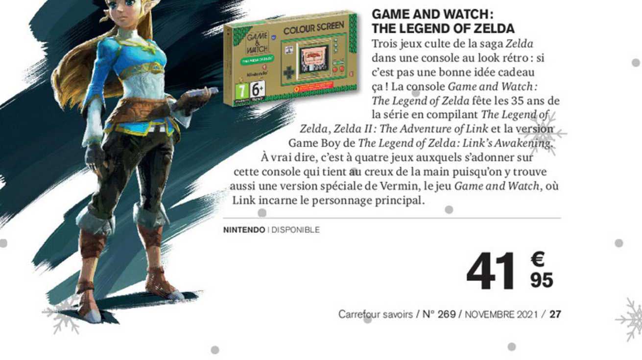 game and watch : the legend of zelda