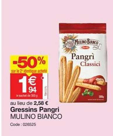 gressins pangri mulino bianco