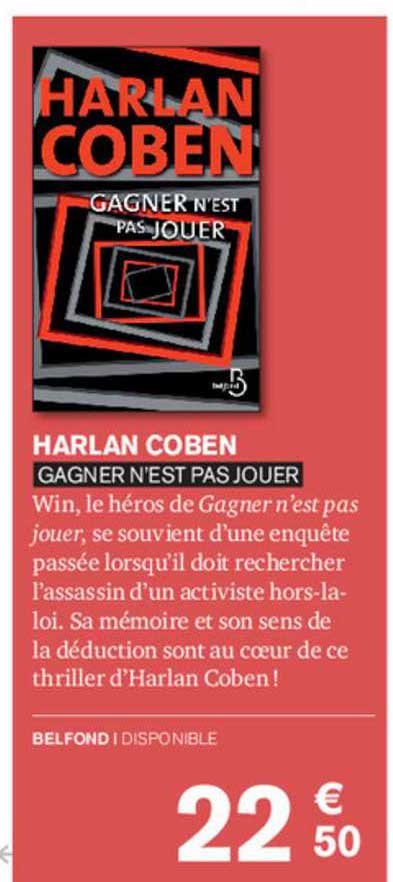 harlan coben - gagner n'est pass jouer