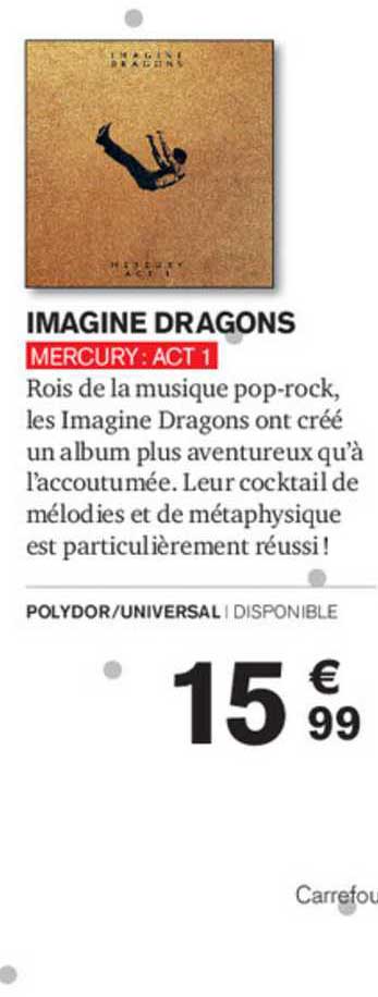 imagine dragons - mercury : act 1