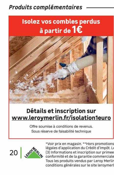isolez vos combles perdus