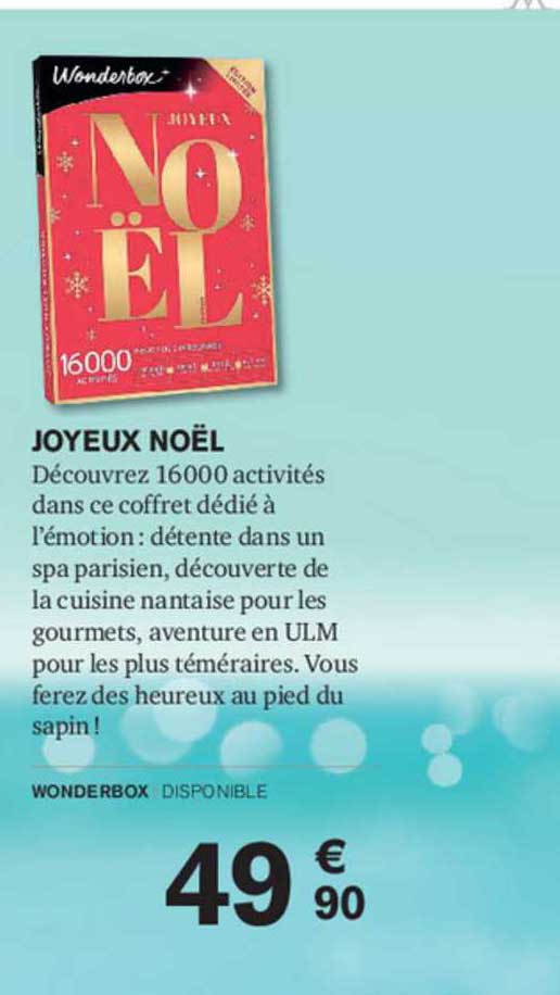 Joyeux Noël Wonderbox