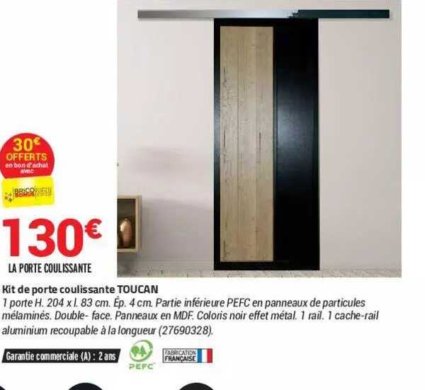 Kit De Porte Coulissante Toucan