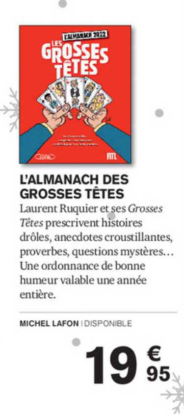 L'almanach Des Grosses Têtes