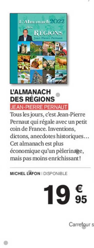 l'almanach des régions - jean-pierre pernaut