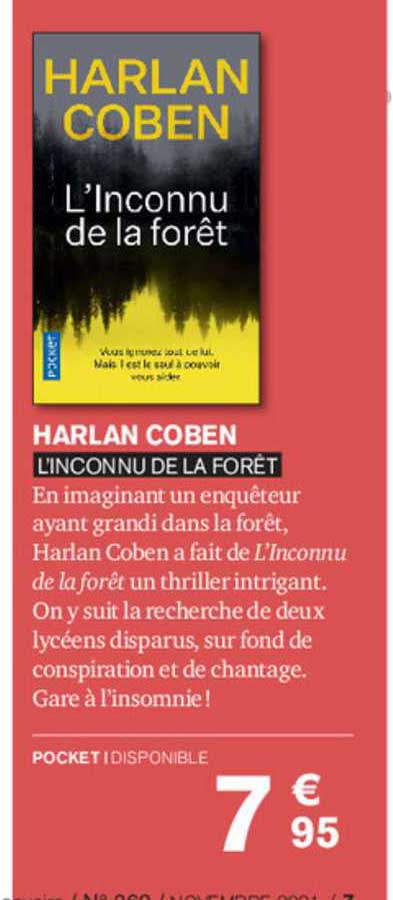l'inconnu de la forêt harlan coben