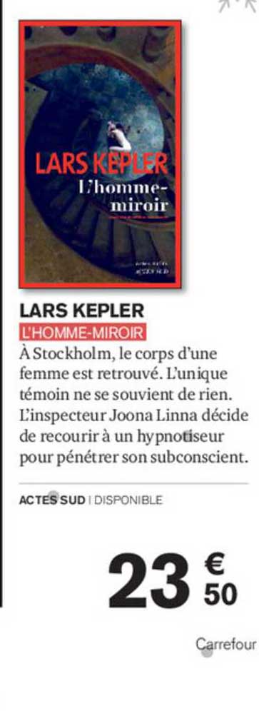 lars kepler l'homme-miroir