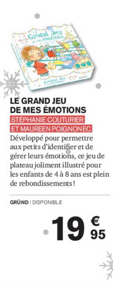 le grand jeu de mes émotions - stéphanie couturier et maureen poignonec