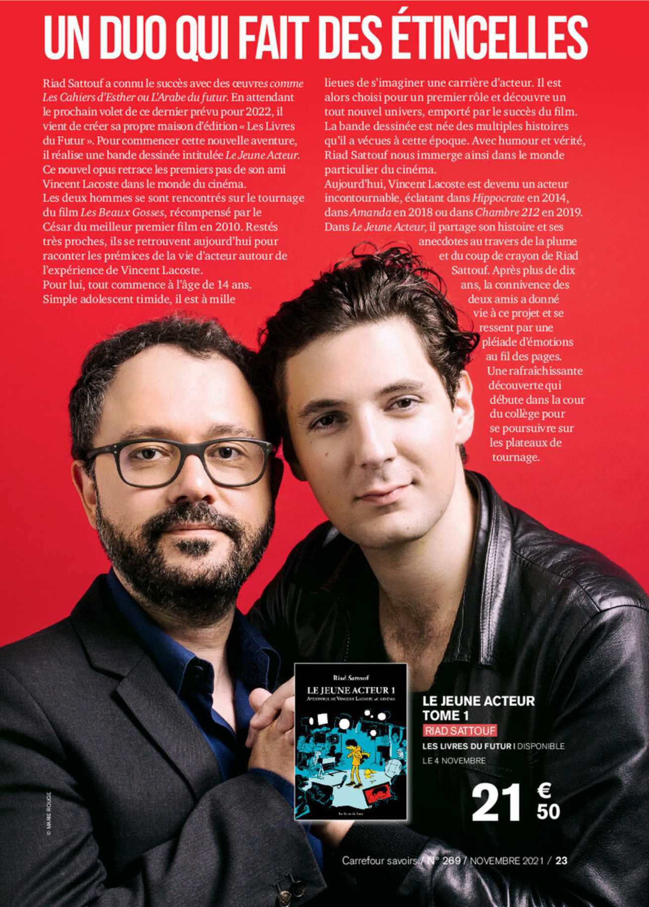 le jeune acteur tom 1 riad sattouf