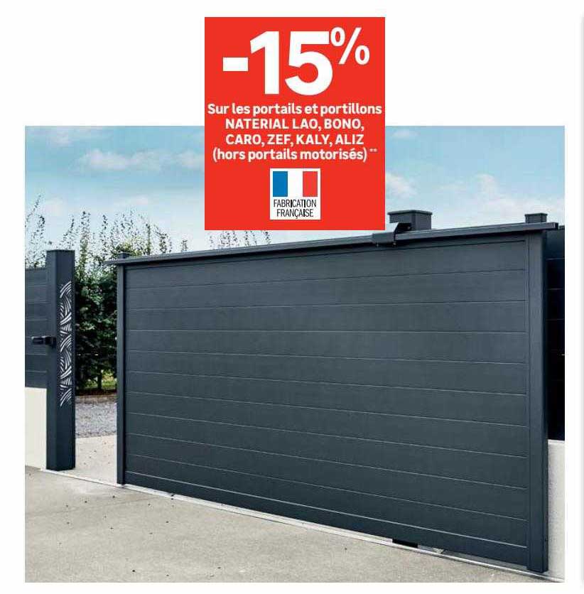 les portails et portillons naterial lao, bono, caro, zef, kaly, aliz