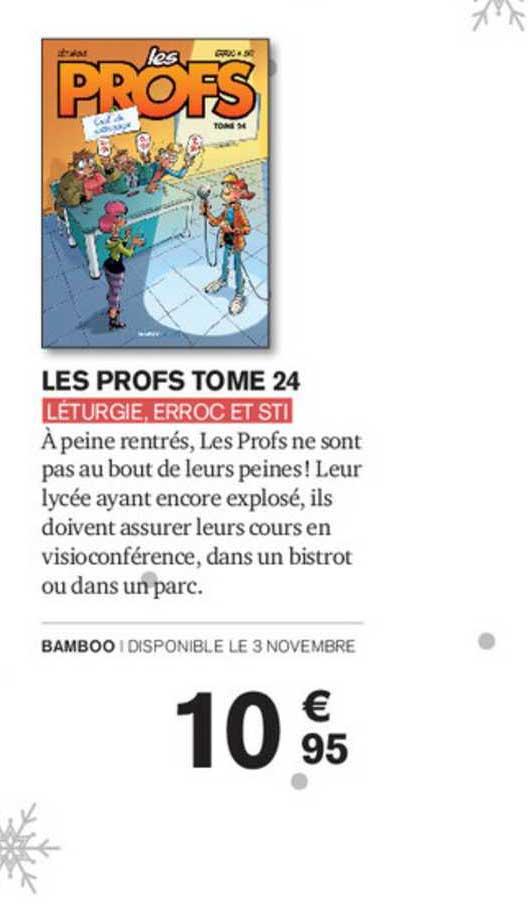 les profs tome 24 léturgie, erroc et sti