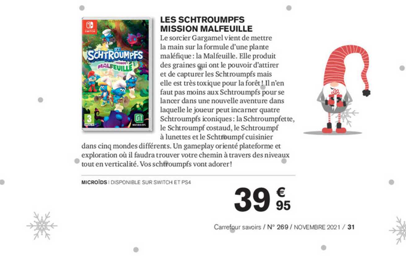 les schtroumpfs mission malfeuille