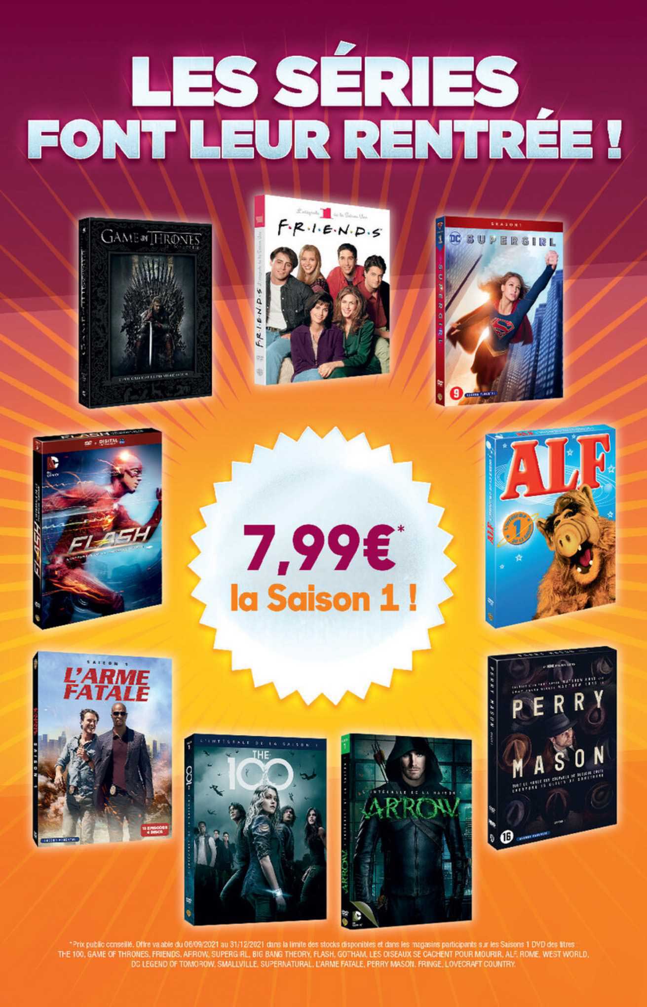 les séries font leur rentrée !