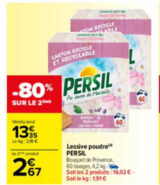 Lessive Poudre Persil