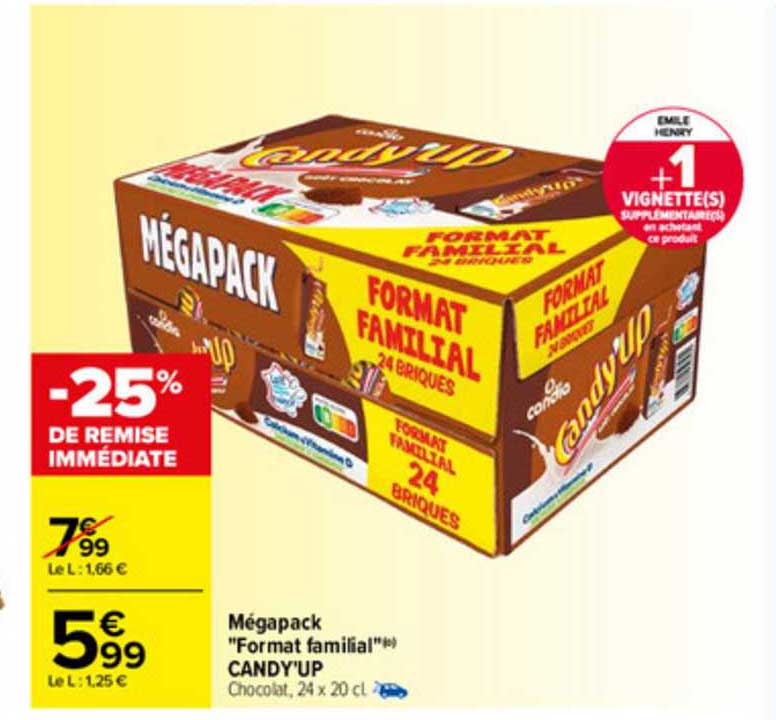 mégapack "format familial" candy'up