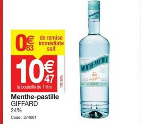 Menthe-pastille Giffard