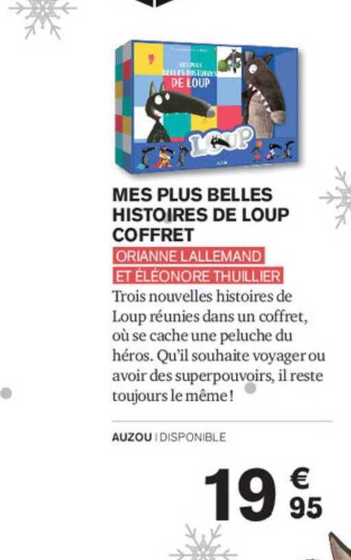 mes plus belles histoires de loup coffret - orianne lallemand et éléonore thuillier